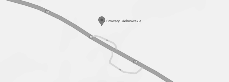 Mapa z lokalizacją restauracji Browary Gielniowskie